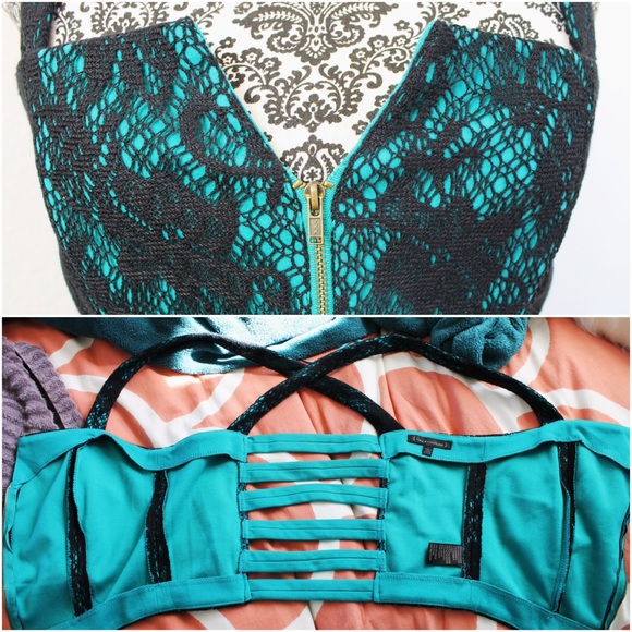 Lucca Couture Lace Bustier - Picture 2 of 4