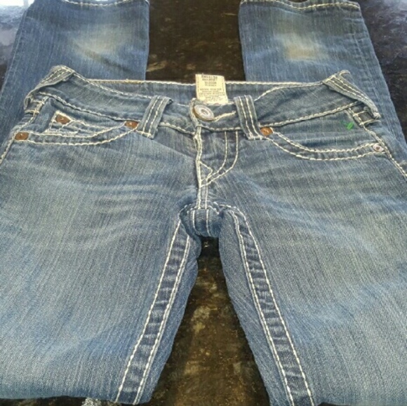 TRUE RELIGION BILLY NATURAL BIG T  W/ 24 L/ 32 - Picture 1 of 4