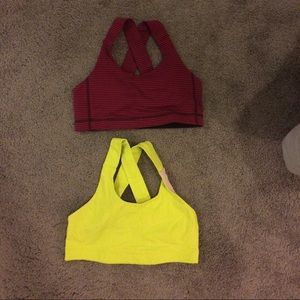 Yellow All Sport Bra