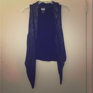 Sequin Vest