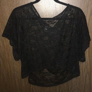 Black Lace Top