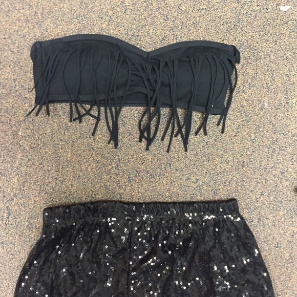 Fringe bralette