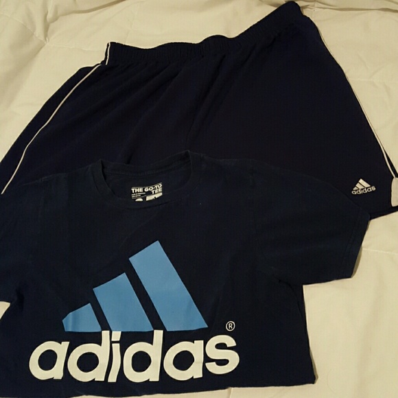 Adidas shorts & matching shirt