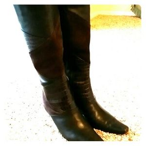 Brown Leather Boots