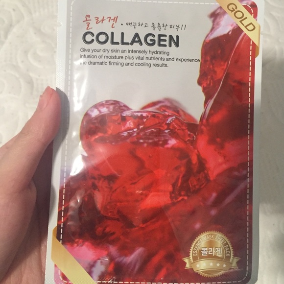 Facial mask. Mask sheet.