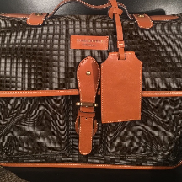 Ted Baker Bags Ted Baker Brown Laptop Bag Poshmark