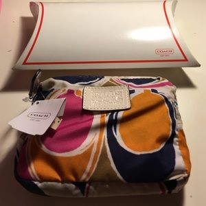 Coach Folding Tote Signature multicolor bag