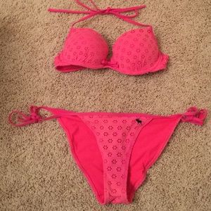Pink bikini