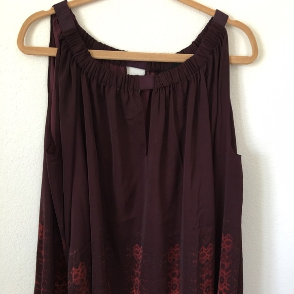 SOLD-Lane Bryant Cold Shoulder Blouse - Picture 2 of 4