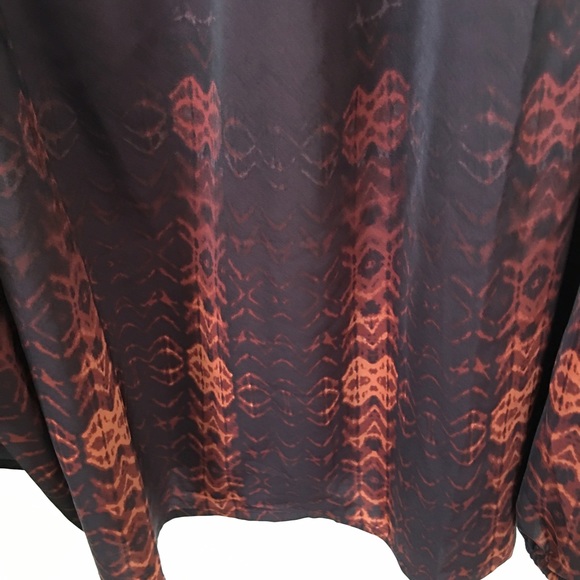 SOLD-Lane Bryant Cold Shoulder Blouse - Picture 3 of 4
