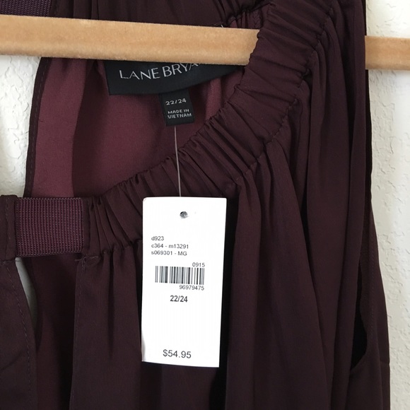 SOLD-Lane Bryant Cold Shoulder Blouse - Picture 4 of 4