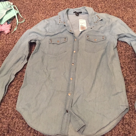 Denim shirt