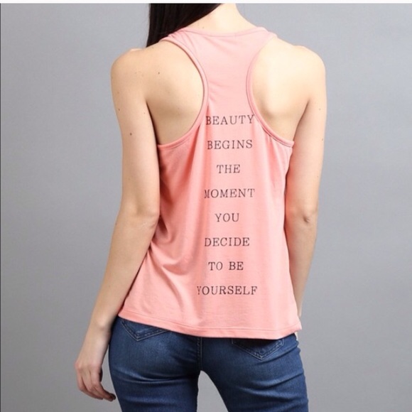 LAST ONE!April Spirit Coco Chanel quote top-NWT! - Picture 2 of 3