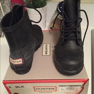 Hunter rain boots