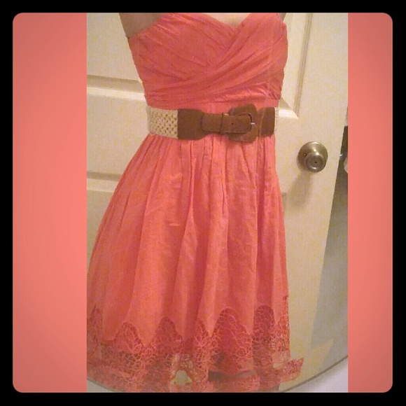 🚫 sold locally 🚫 coral sundress