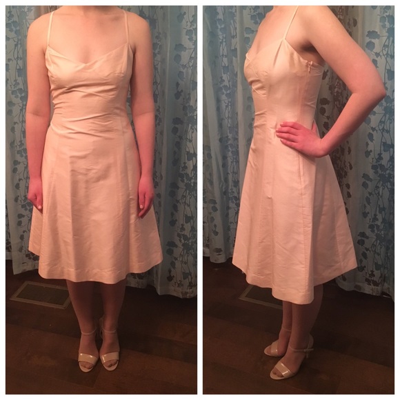 Ralph Lauren Ballerina Pink cross strap dress