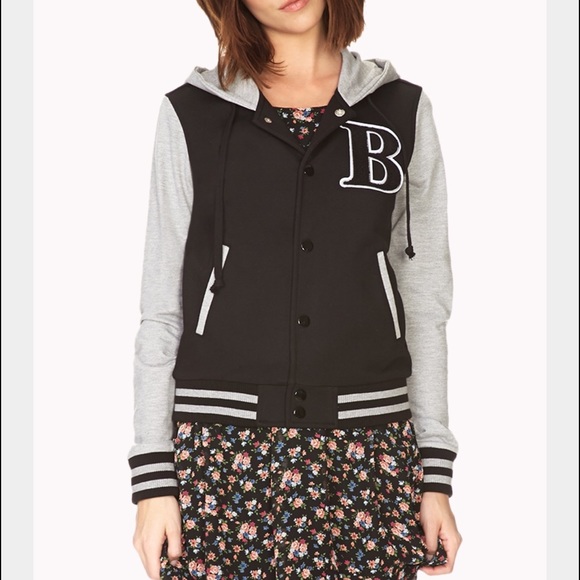 🌜FOREVER 21 BADASS VARSITY JACKET🌛 - Picture 1 of 4
