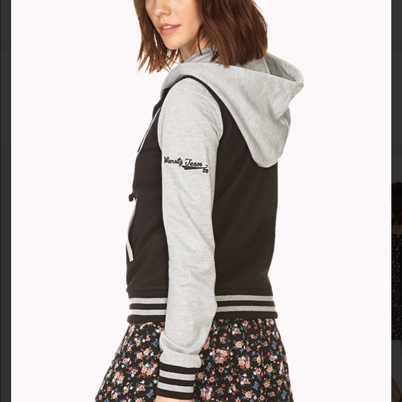 🌜FOREVER 21 BADASS VARSITY JACKET🌛 - Picture 4 of 4