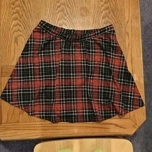 Plaid Skirt