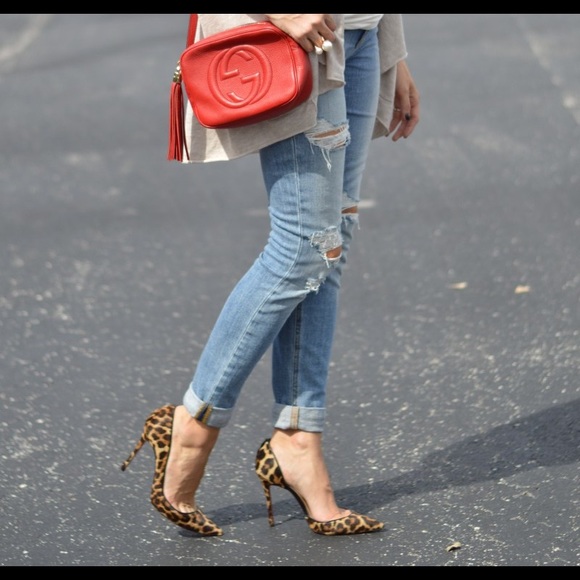 Dorepi 100 Pony hair leopard print pumps😍 - Picture 4 of 4