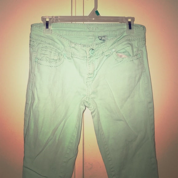 Turquoise Pants