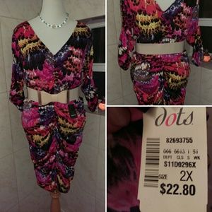 New Dots multicolored dress (belt not included)