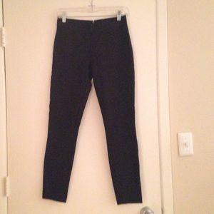 Black jcrew thick leggings/ pants