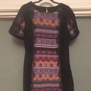 NWT flattering anthropologie mini dress