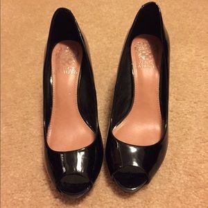 Vince Camuto peep toe heels