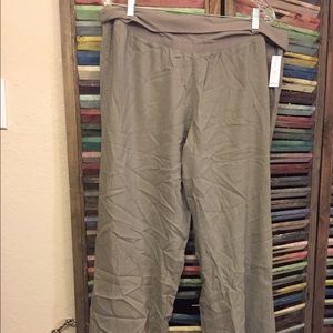 Old Navy wide-leg linen blend pants