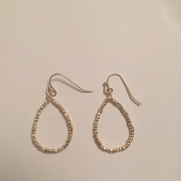 Francesca's gold beaded earrings - Picture 1 of 1