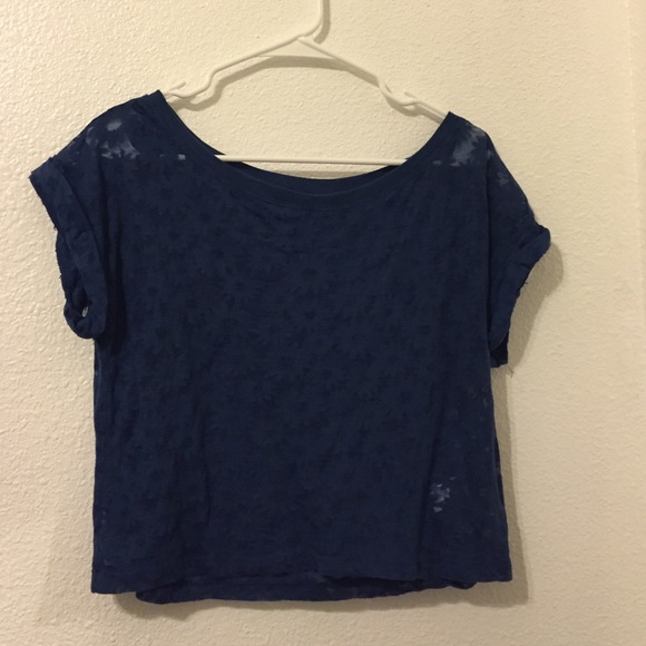 Close to crop top.