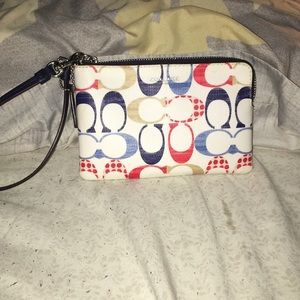 Coach wristlet
