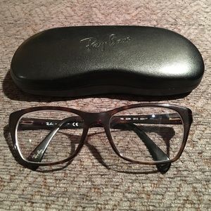 Ray-ban women's butterfly shaped glasses