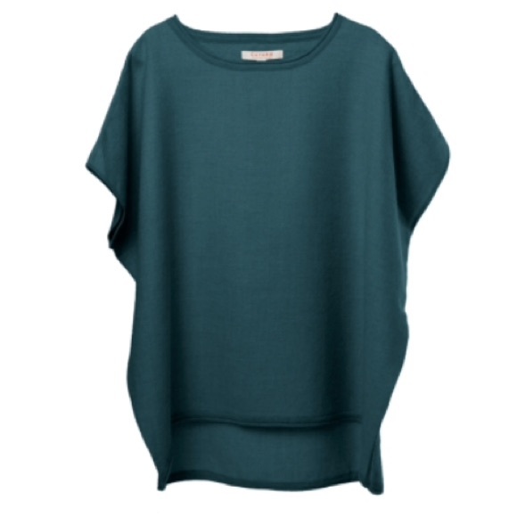 Cuyana Oversized Alpaca Sweater, Petite, Dk Green