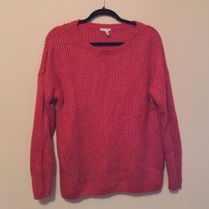 Burnt orange sweater