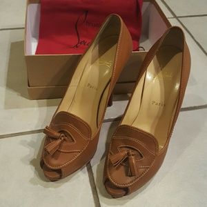 Christian Loubotin Pumps with Tassel Size 41