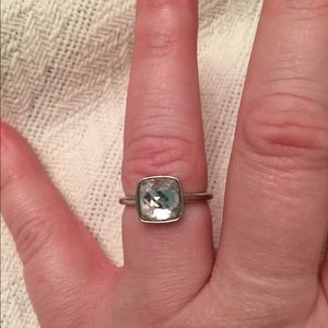 SWAROVSKI SILVER RING