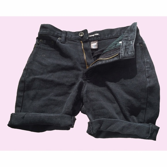 DKNY Pants - Black DKNY cut off denim shorts