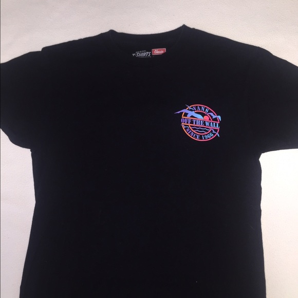 Black Vans Tshirt