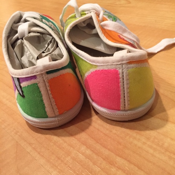 The Little Mermaid Ariel & Flounder Canvas Shoes - Picture 4 of 4