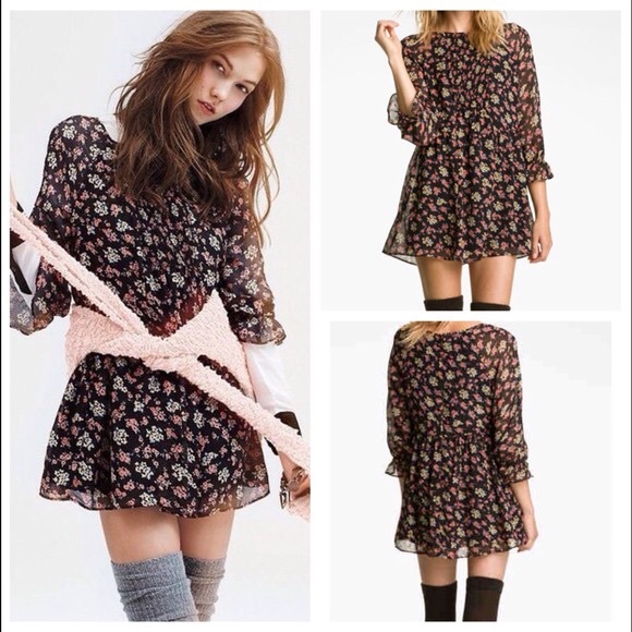 Free People baby doll tunic dress