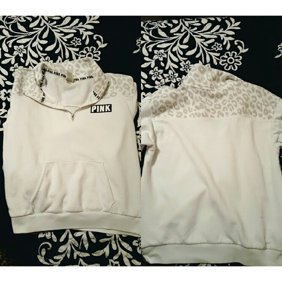 PINK 1/4 Zip Hoodie