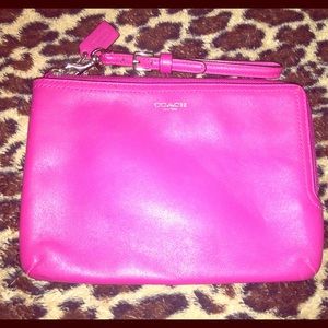 LARGE AUTHENTIC COACH WRISTLET