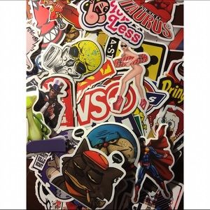 40+ Stickers Decals