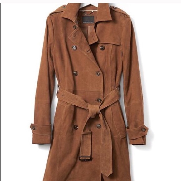 Banana Republic Jackets & Coats Sold Banana Republic Suede Trench