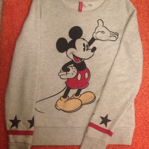 Mickey Mouse sweater!
