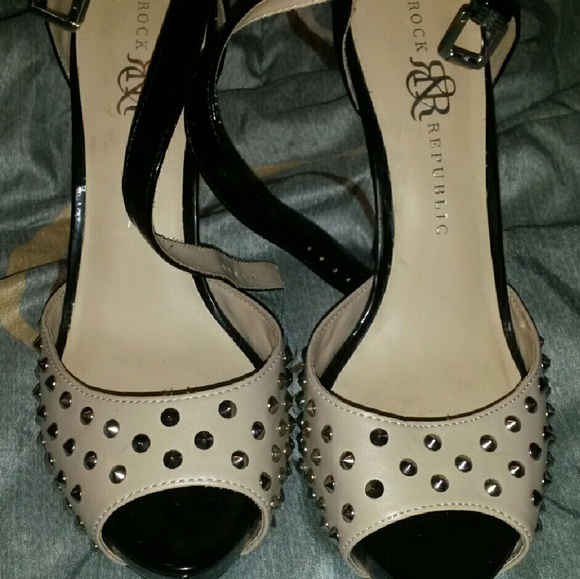 Studded Rock & Republic Heels
