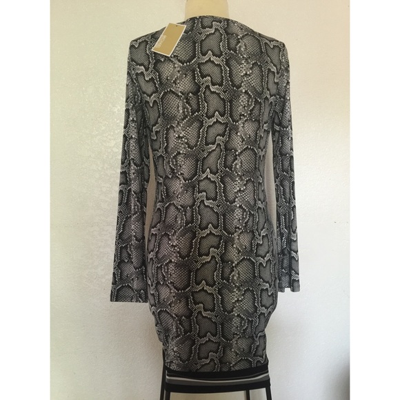 🚫SOLD🚫NWT MICHAEL Michael KORS Snakeskin Dress - Picture 3 of 3