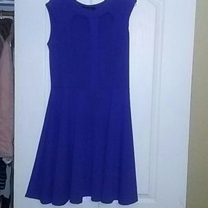 Ashley stewart cutout skater dress